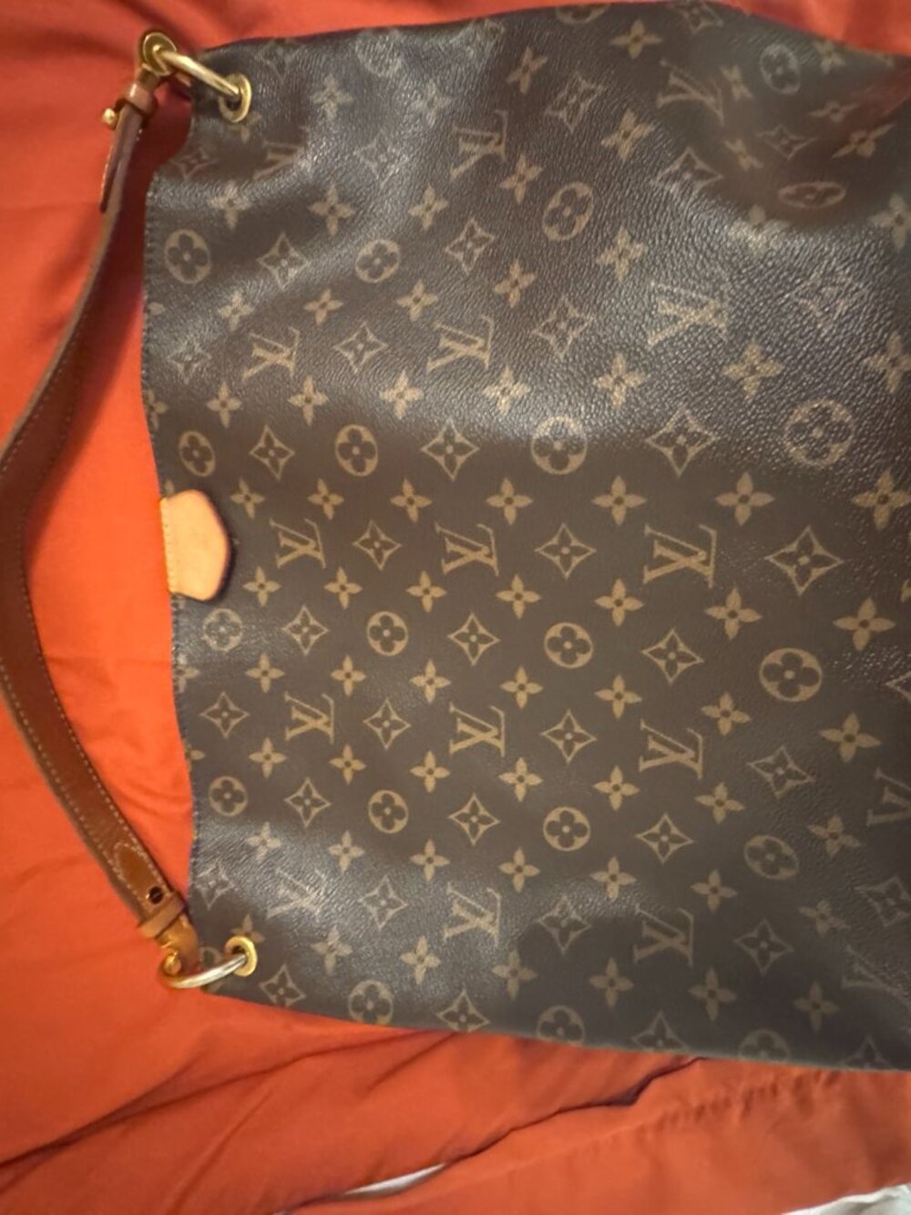 Authentic Louis Vuitton Graceful MM Monogram Canvas Ladies Handbag - Picture 2 of 5
